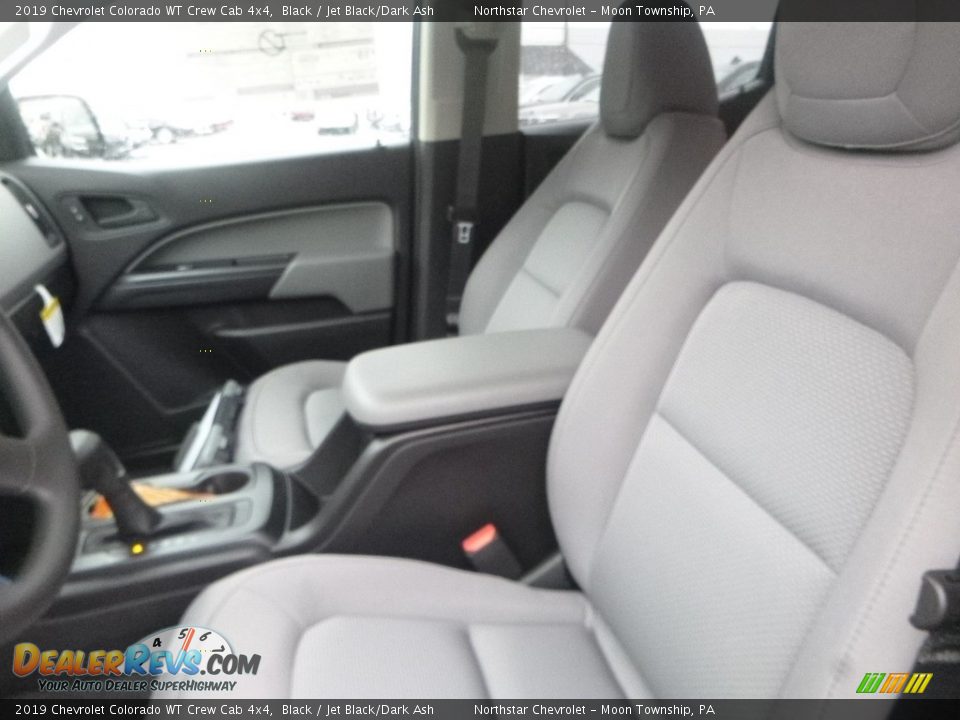 2019 Chevrolet Colorado WT Crew Cab 4x4 Black / Jet Black/Dark Ash Photo #14