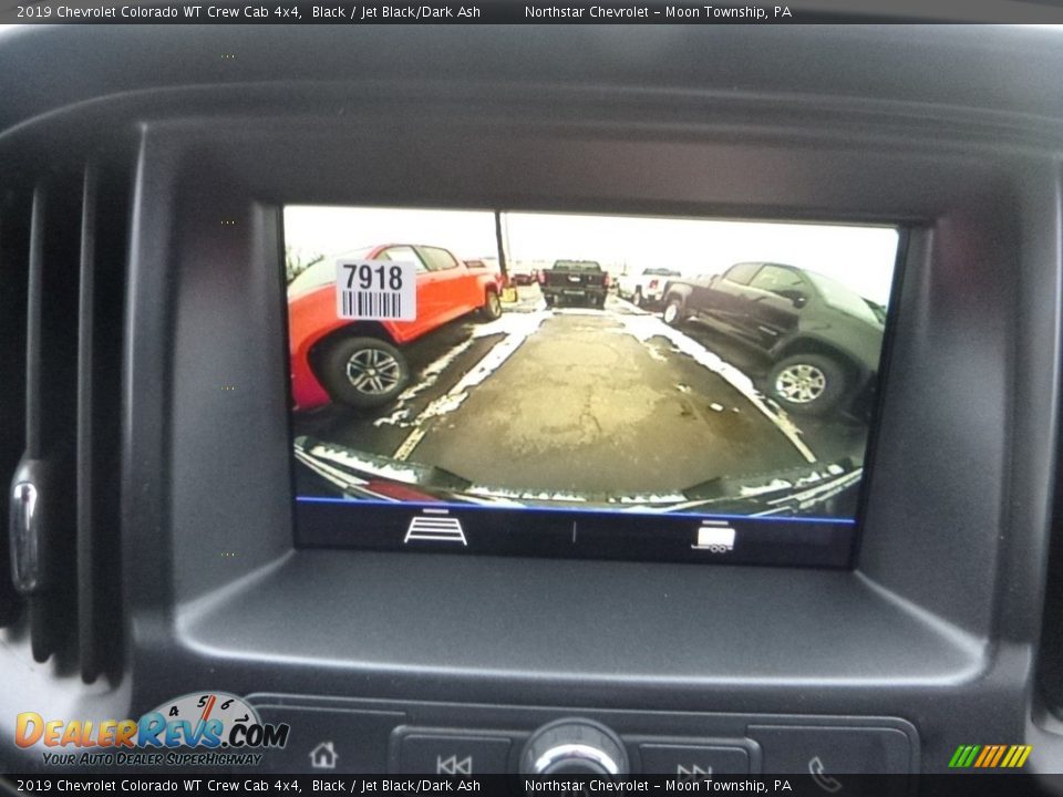 2019 Chevrolet Colorado WT Crew Cab 4x4 Black / Jet Black/Dark Ash Photo #18