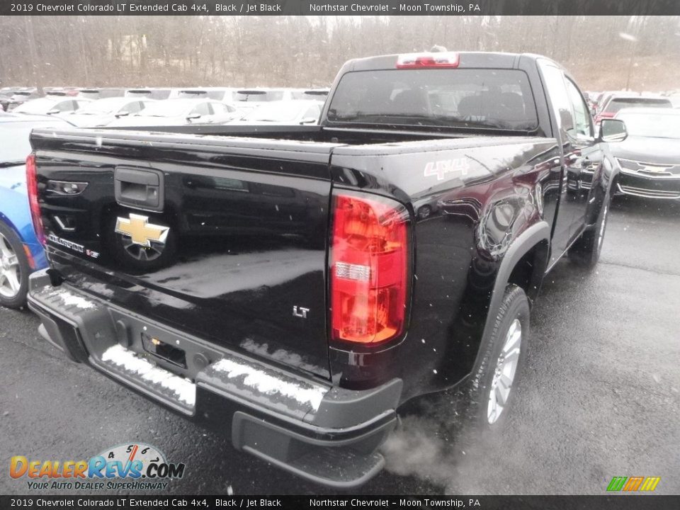 2019 Chevrolet Colorado LT Extended Cab 4x4 Black / Jet Black Photo #5