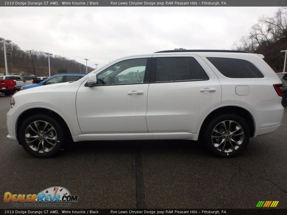 2019 Dodge Durango GT AWD White Knuckle / Black Photo #2