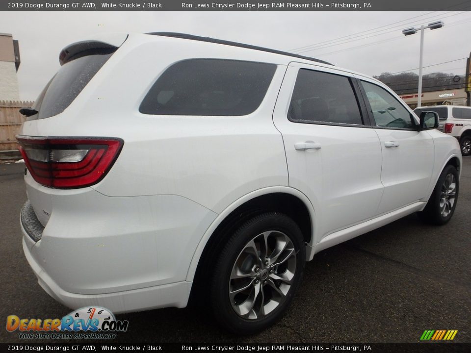 2019 Dodge Durango GT AWD White Knuckle / Black Photo #5