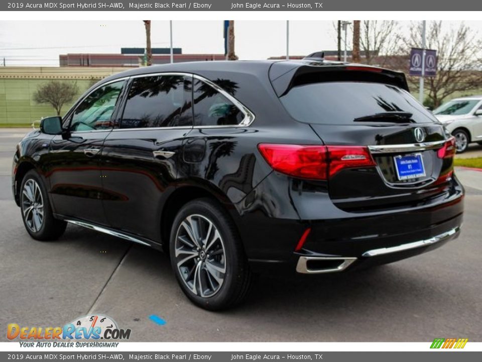 2019 Acura MDX Sport Hybrid SH-AWD Majestic Black Pearl / Ebony Photo #5