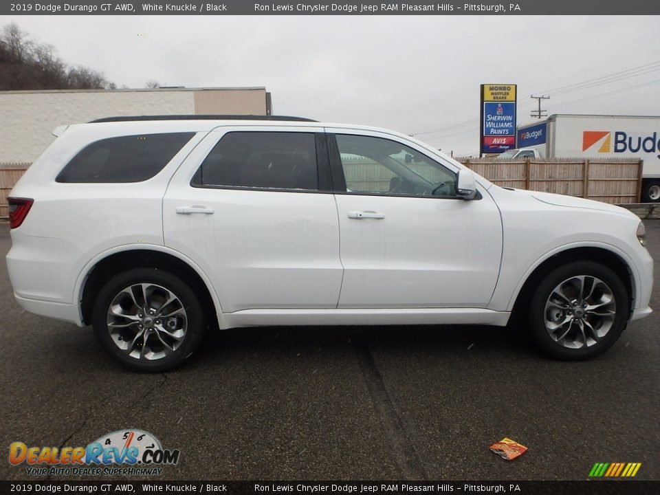 2019 Dodge Durango GT AWD White Knuckle / Black Photo #6