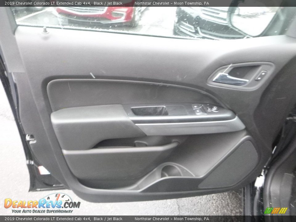 2019 Chevrolet Colorado LT Extended Cab 4x4 Black / Jet Black Photo #13