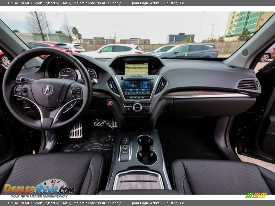 Ebony Interior - 2019 Acura MDX Sport Hybrid SH-AWD Photo #9