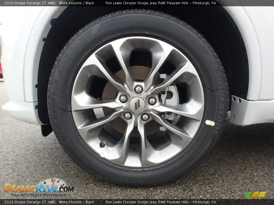 2019 Dodge Durango GT AWD White Knuckle / Black Photo #9