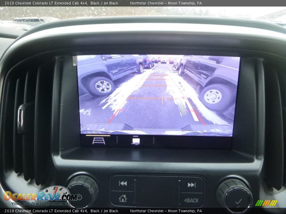 2019 Chevrolet Colorado LT Extended Cab 4x4 Black / Jet Black Photo #17