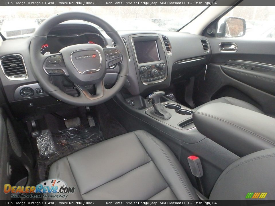 2019 Dodge Durango GT AWD White Knuckle / Black Photo #12