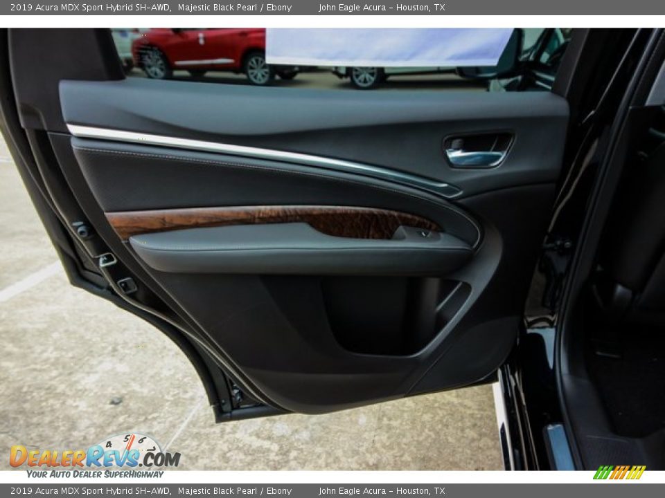2019 Acura MDX Sport Hybrid SH-AWD Majestic Black Pearl / Ebony Photo #17