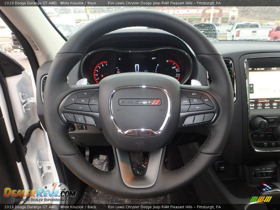 2019 Dodge Durango GT AWD White Knuckle / Black Photo #19