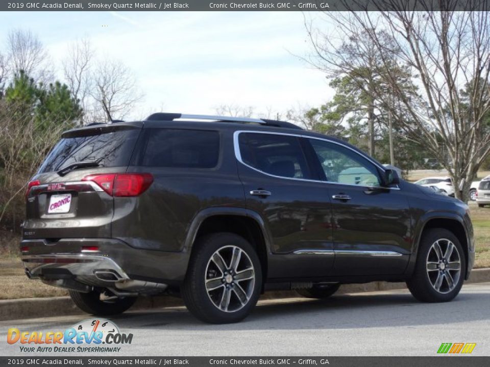2019 GMC Acadia Denali Smokey Quartz Metallic / Jet Black Photo #3