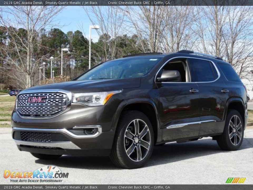 2019 GMC Acadia Denali Smokey Quartz Metallic / Jet Black Photo #5