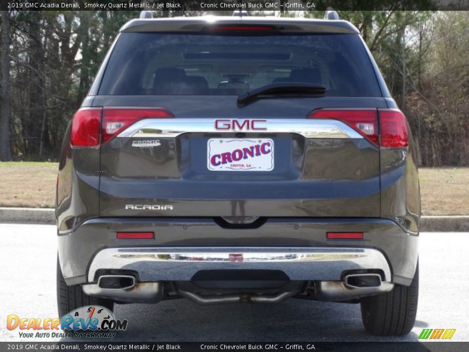 2019 GMC Acadia Denali Smokey Quartz Metallic / Jet Black Photo #8
