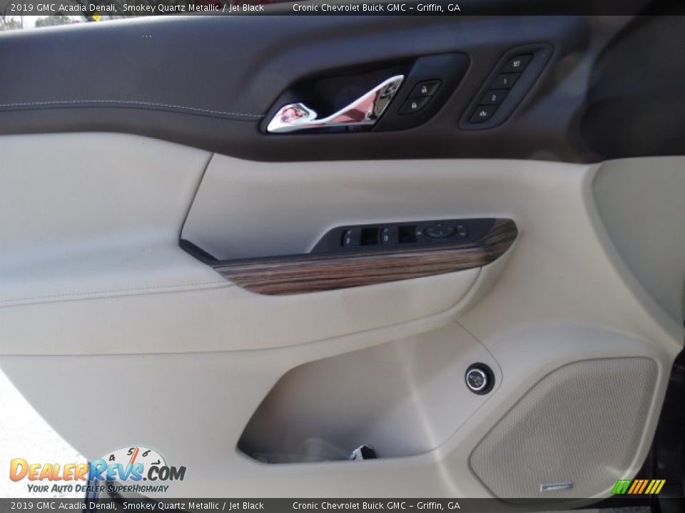 2019 GMC Acadia Denali Smokey Quartz Metallic / Jet Black Photo #12