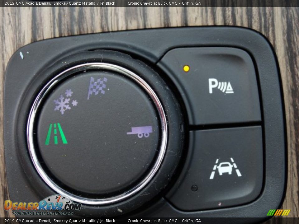 2019 GMC Acadia Denali Smokey Quartz Metallic / Jet Black Photo #21