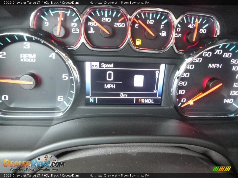 2019 Chevrolet Tahoe LT 4WD Black / Cocoa/Dune Photo #20