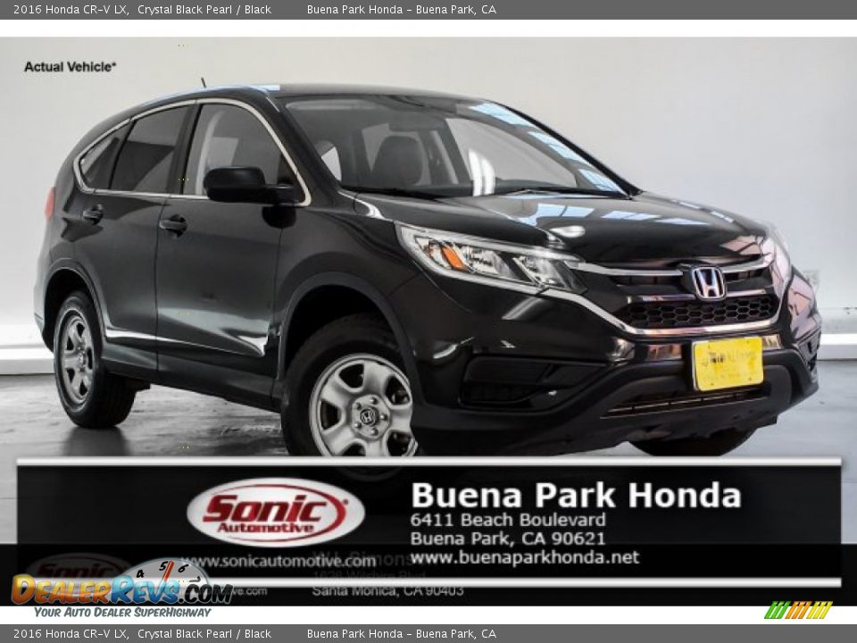2016 Honda CR-V LX Crystal Black Pearl / Black Photo #1