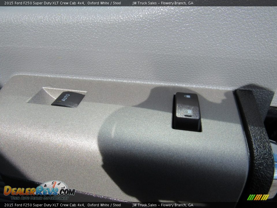 2015 Ford F250 Super Duty XLT Crew Cab 4x4 Oxford White / Steel Photo #10