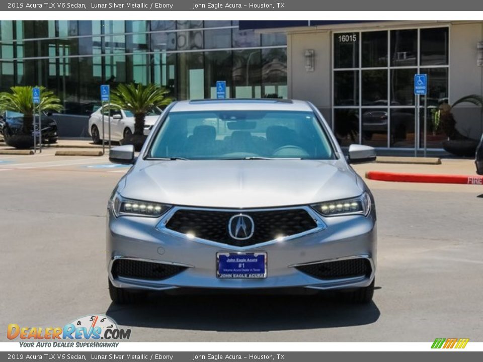 2019 Acura TLX V6 Sedan Lunar Silver Metallic / Ebony Photo #2