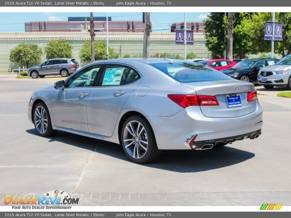 2019 Acura TLX V6 Sedan Lunar Silver Metallic / Ebony Photo #5