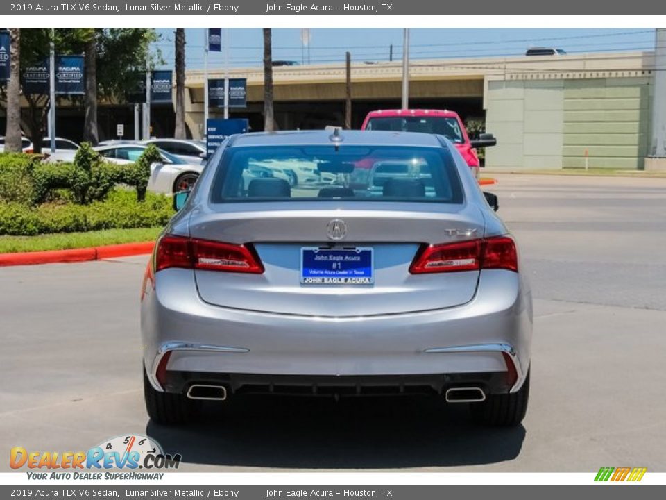 2019 Acura TLX V6 Sedan Lunar Silver Metallic / Ebony Photo #6