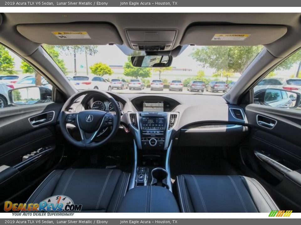 2019 Acura TLX V6 Sedan Lunar Silver Metallic / Ebony Photo #9