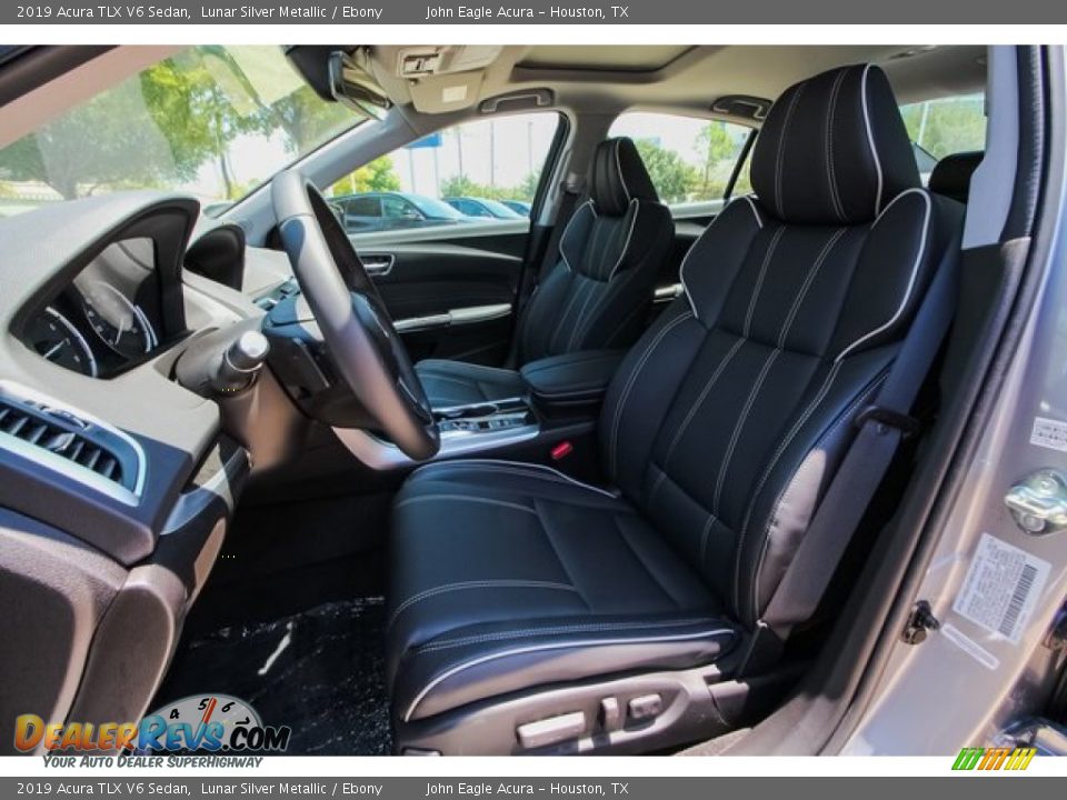 2019 Acura TLX V6 Sedan Lunar Silver Metallic / Ebony Photo #16