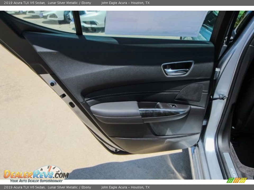 2019 Acura TLX V6 Sedan Lunar Silver Metallic / Ebony Photo #17