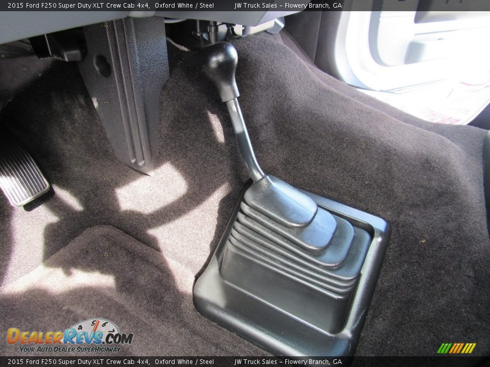 2015 Ford F250 Super Duty XLT Crew Cab 4x4 Oxford White / Steel Photo #21
