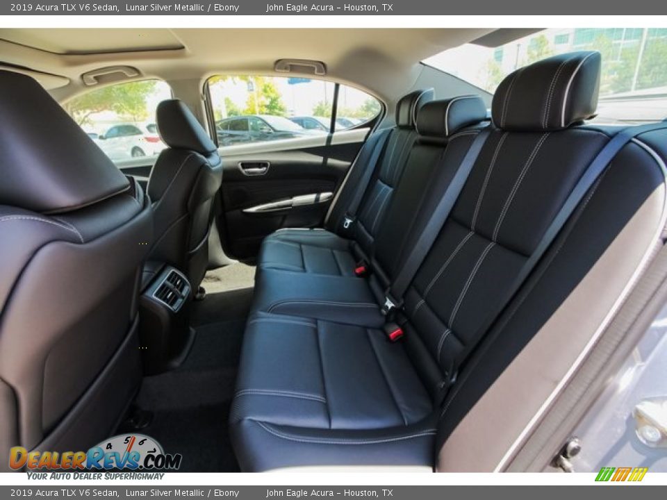 2019 Acura TLX V6 Sedan Lunar Silver Metallic / Ebony Photo #18