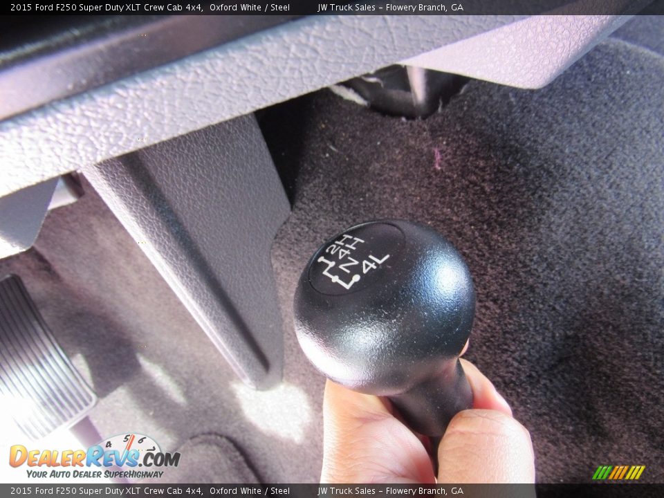 2015 Ford F250 Super Duty XLT Crew Cab 4x4 Oxford White / Steel Photo #22