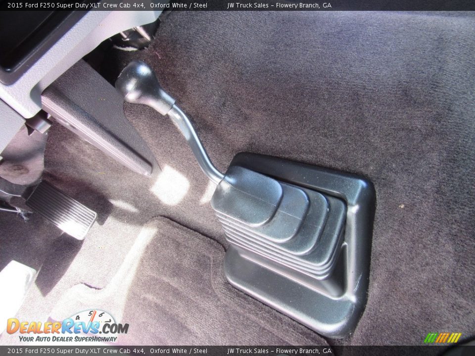 2015 Ford F250 Super Duty XLT Crew Cab 4x4 Oxford White / Steel Photo #23