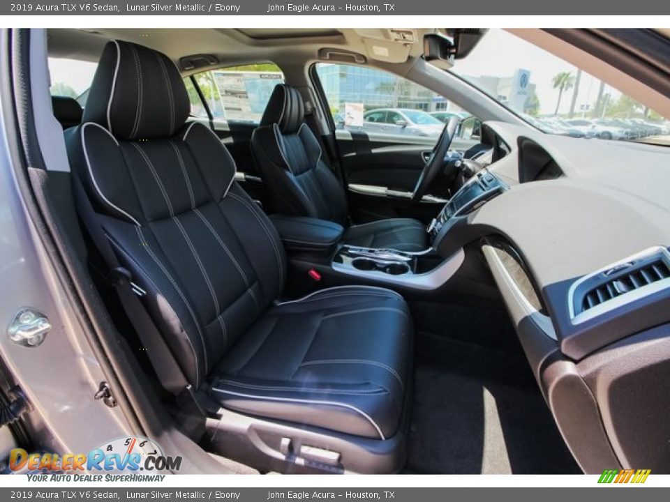 2019 Acura TLX V6 Sedan Lunar Silver Metallic / Ebony Photo #23