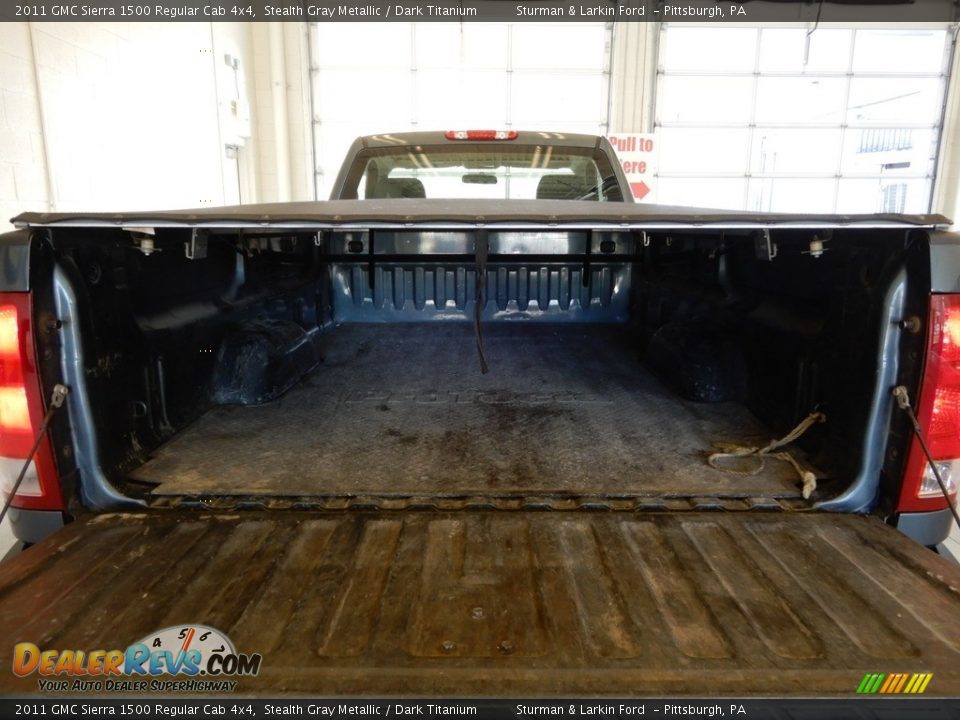 2011 GMC Sierra 1500 Regular Cab 4x4 Stealth Gray Metallic / Dark Titanium Photo #5