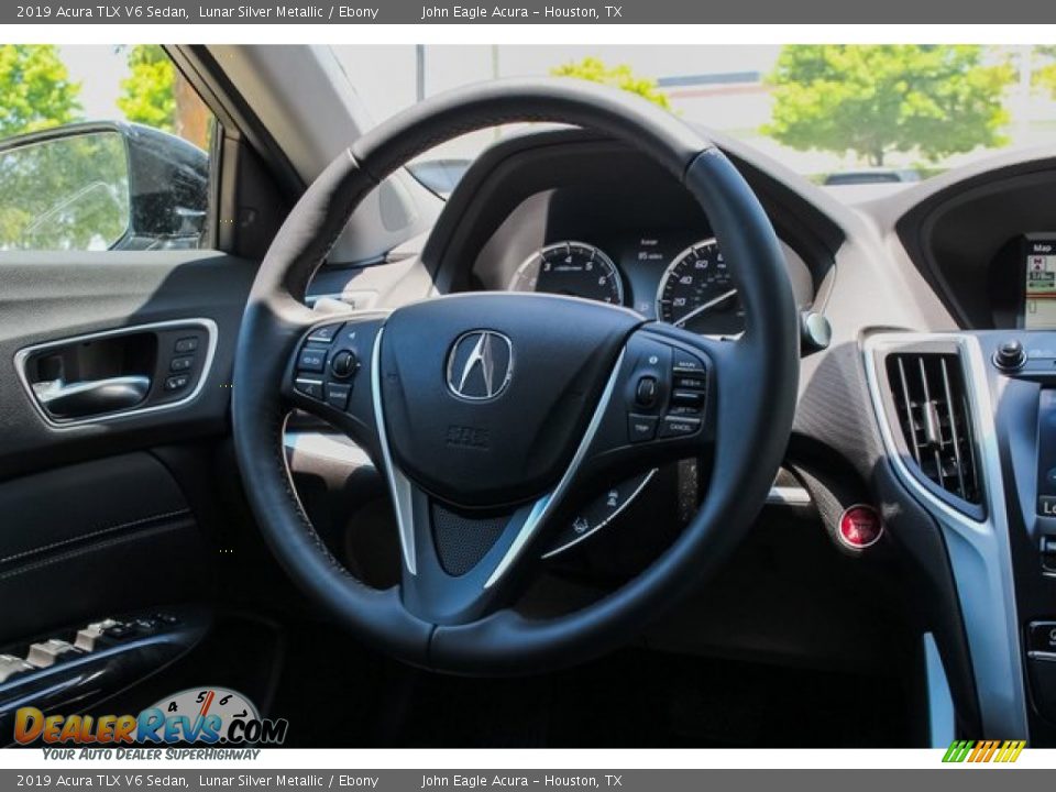 2019 Acura TLX V6 Sedan Lunar Silver Metallic / Ebony Photo #26