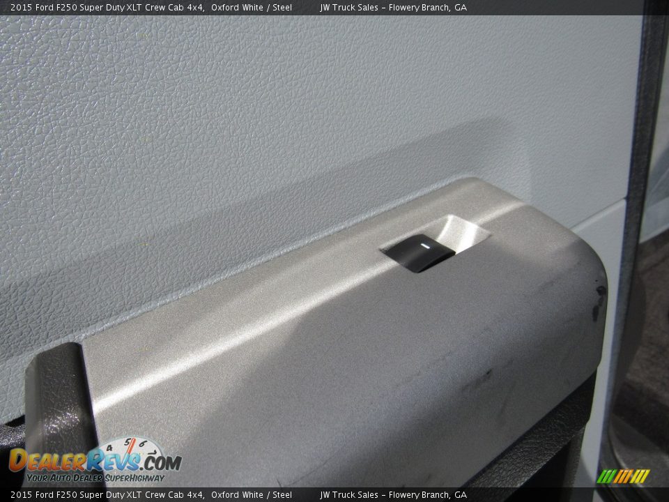 2015 Ford F250 Super Duty XLT Crew Cab 4x4 Oxford White / Steel Photo #27