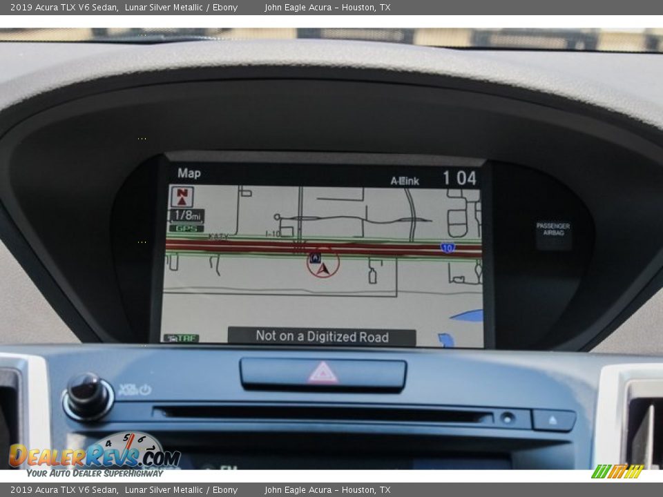 2019 Acura TLX V6 Sedan Lunar Silver Metallic / Ebony Photo #27