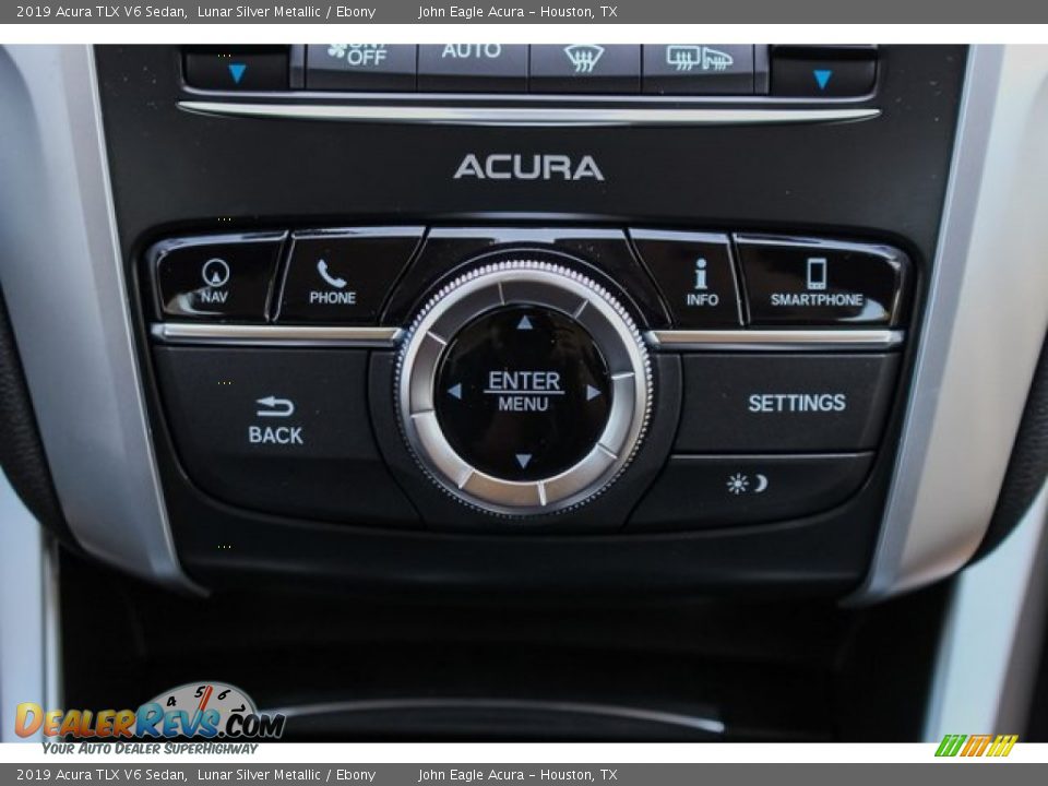 2019 Acura TLX V6 Sedan Lunar Silver Metallic / Ebony Photo #29