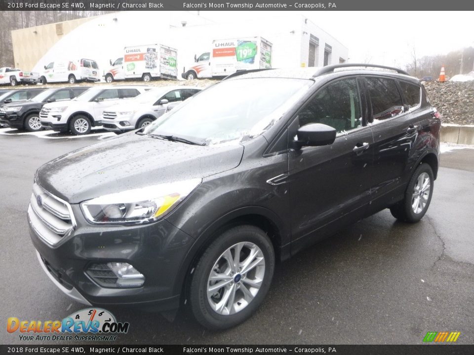 2018 Ford Escape SE 4WD Magnetic / Charcoal Black Photo #5