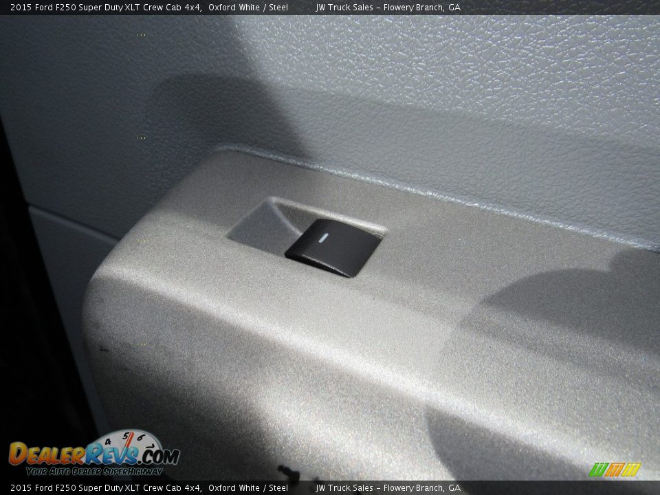 2015 Ford F250 Super Duty XLT Crew Cab 4x4 Oxford White / Steel Photo #31