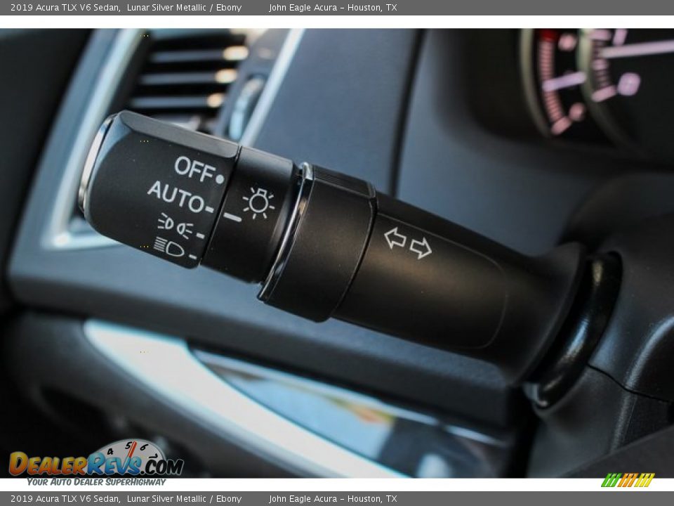 2019 Acura TLX V6 Sedan Lunar Silver Metallic / Ebony Photo #33