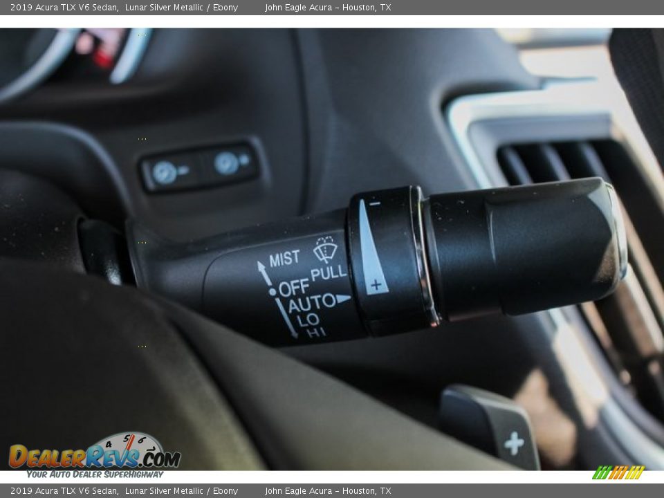 2019 Acura TLX V6 Sedan Lunar Silver Metallic / Ebony Photo #34