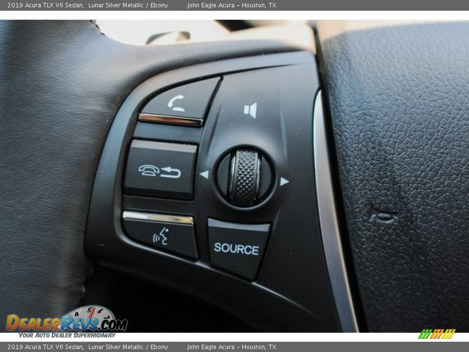 2019 Acura TLX V6 Sedan Lunar Silver Metallic / Ebony Photo #35