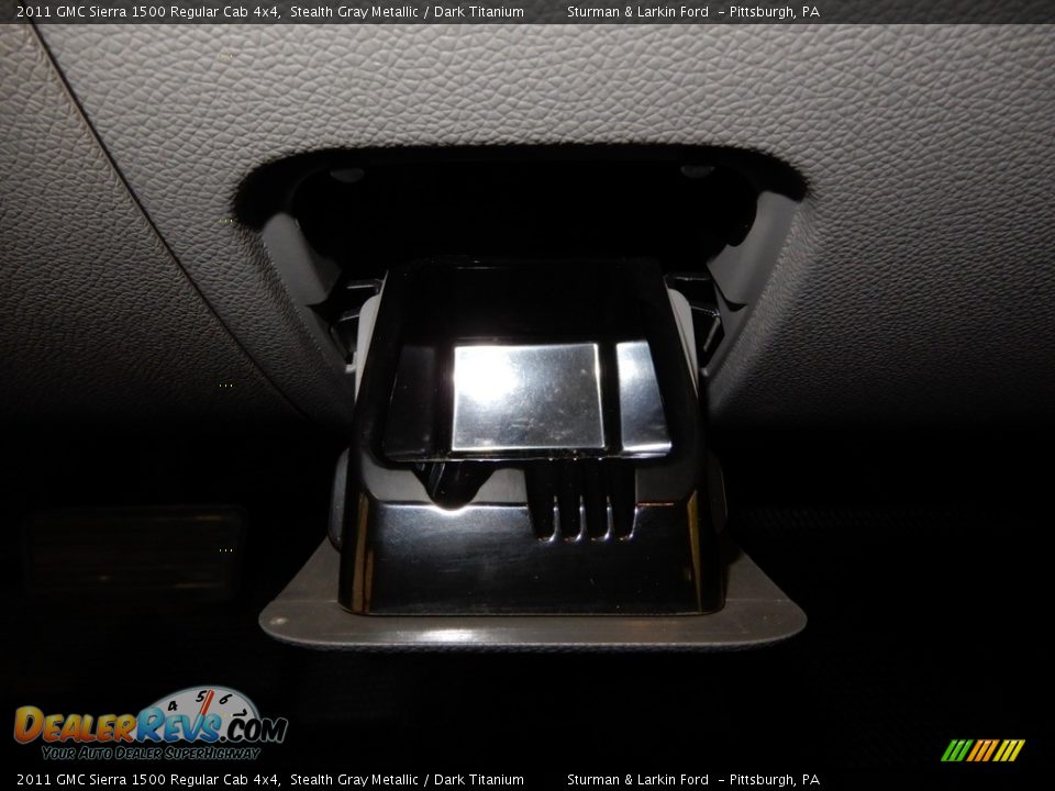 2011 GMC Sierra 1500 Regular Cab 4x4 Stealth Gray Metallic / Dark Titanium Photo #21