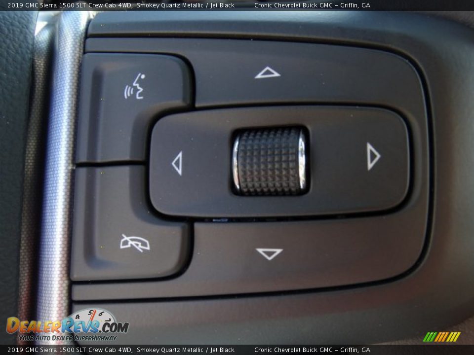 2019 GMC Sierra 1500 SLT Crew Cab 4WD Smokey Quartz Metallic / Jet Black Photo #20