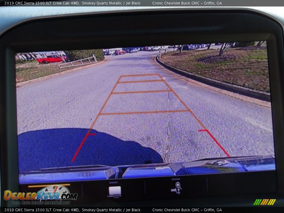 2019 GMC Sierra 1500 SLT Crew Cab 4WD Smokey Quartz Metallic / Jet Black Photo #23