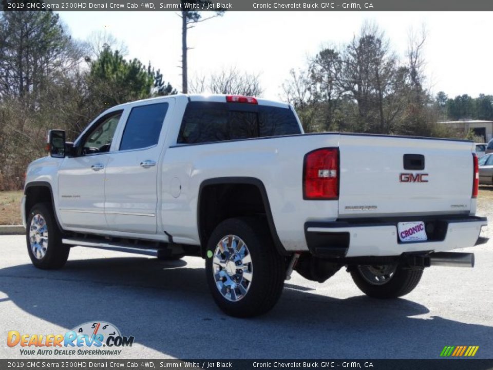 2019 GMC Sierra 2500HD Denali Crew Cab 4WD Summit White / Jet Black Photo #6