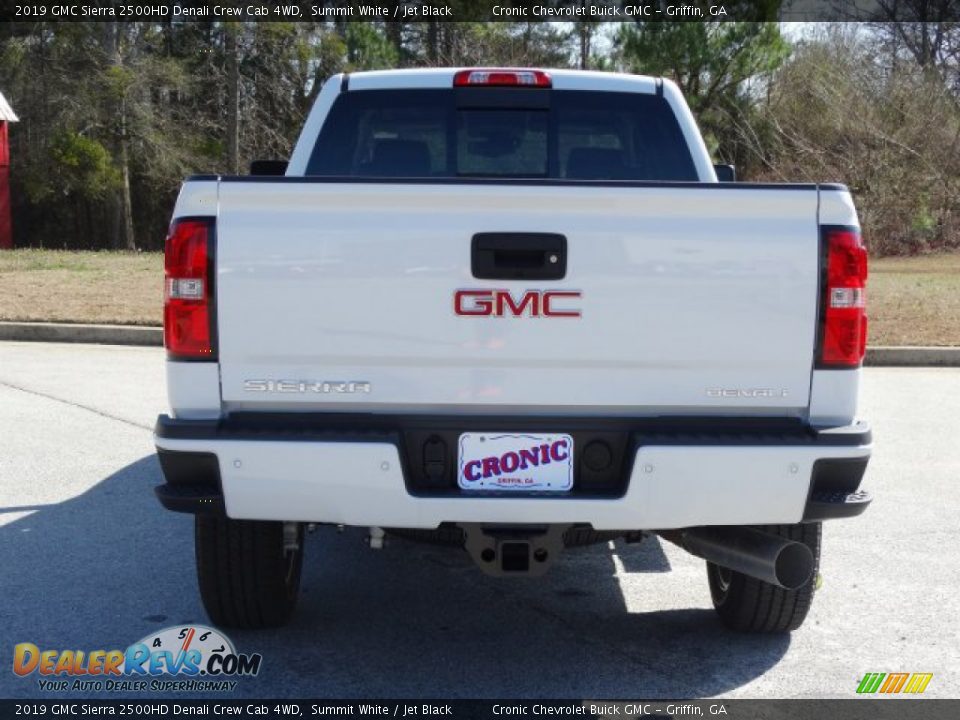 2019 GMC Sierra 2500HD Denali Crew Cab 4WD Summit White / Jet Black Photo #7