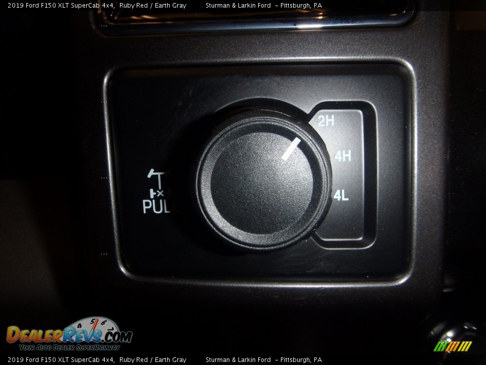 2019 Ford F150 XLT SuperCab 4x4 Ruby Red / Earth Gray Photo #14