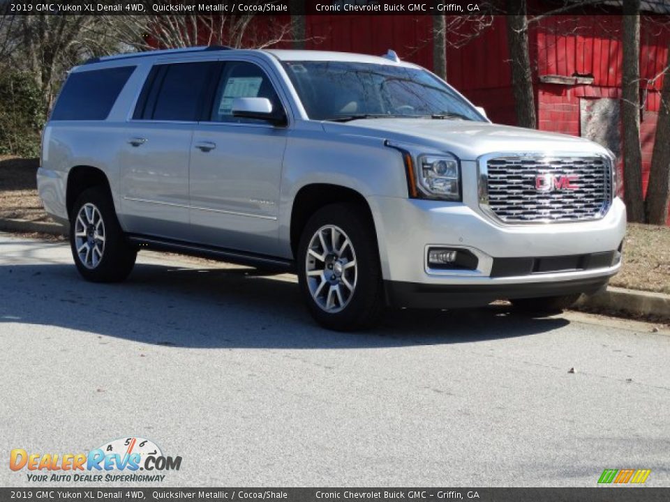 2019 GMC Yukon XL Denali 4WD Quicksilver Metallic / Cocoa/Shale Photo #1